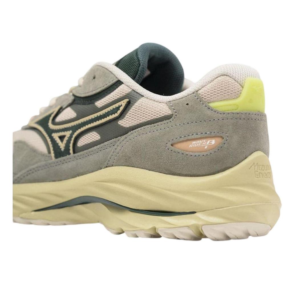 Mizuno Mens Wave Rider Beta Sportstyle Suede Trainers