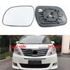 Для Toyota Alphard 2010 2011 2012 2013 2014 Автомобильные зеркала заднего вида Линзы Внешние боковые Зеркальные стеклянные линзы с подогревом