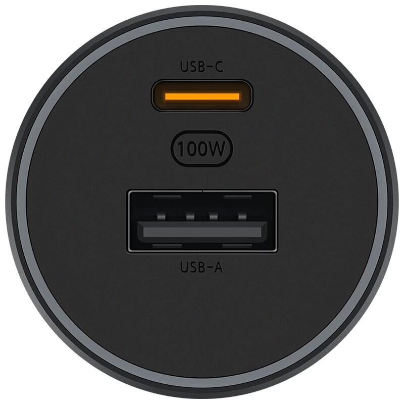 Автомобильное зарядное устройство Xiaomi с двумя портами 100 Вт