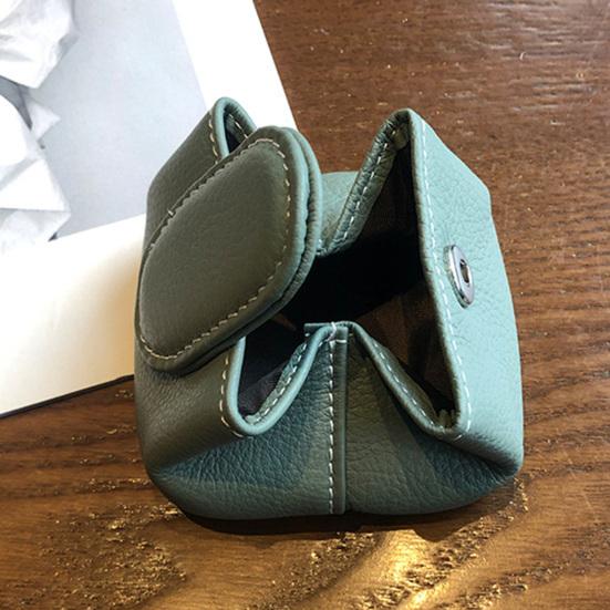 Мини кошелек для монет на кнопке, маленький кошелек, чехол для мелочи, женский кошелек для ключей, губной помады, наушников, органайзер для сумочки