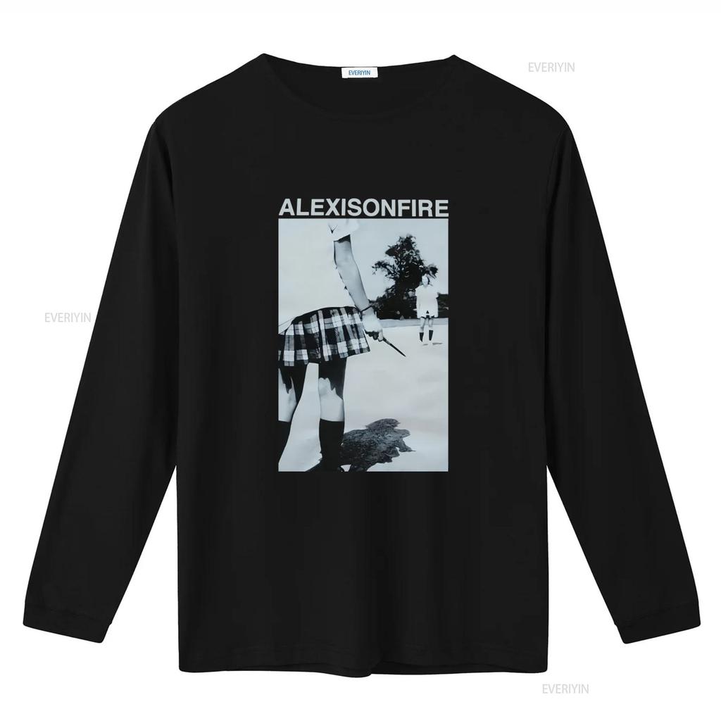 Винтажная футболка группы Alexisonfire Ретро-стиль Рождественский подарок Мягкий хлопок Все размеры в наличии винтаж Стирка мужской уличный стиль