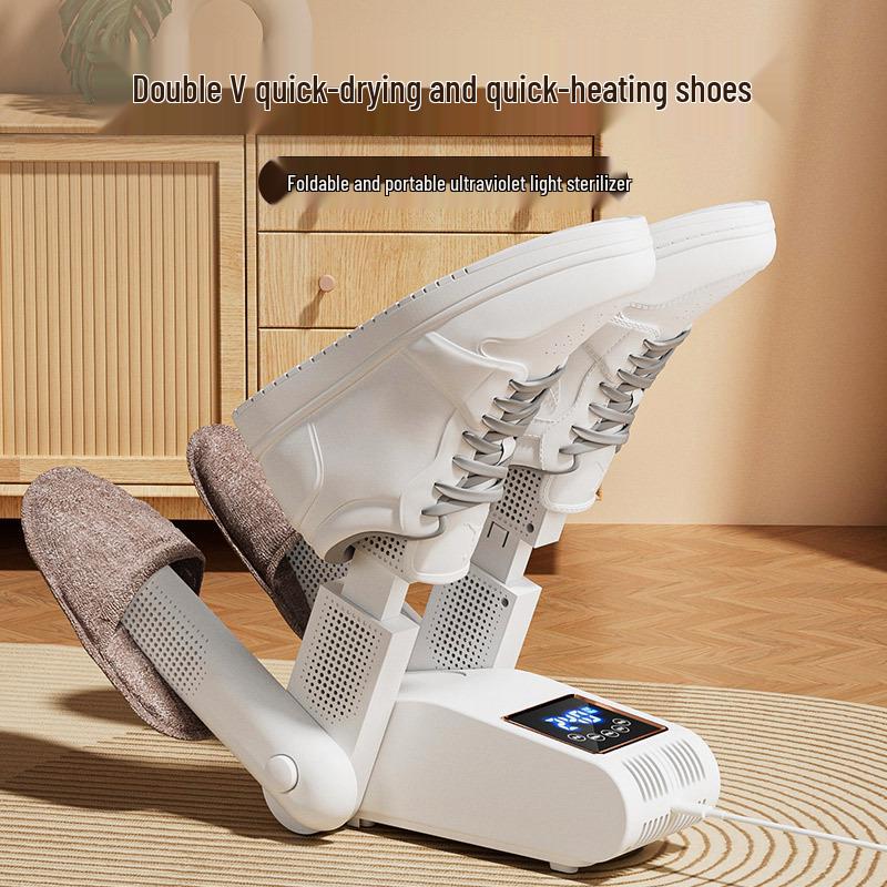 Европейский стандарт Складная сушилка для обуви с сенсорным экраном и стерилизатор
