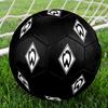 1PC Werder logo size 5 soccer ball PrahaIndoor Soccer Ball Colorful All Ages Machine Stitched PVC Competition Ready Durable High-Bounce