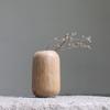Creative Solid Wood Small Vase Solid Wood Flower Ware Dry Flower Arrangement Vase