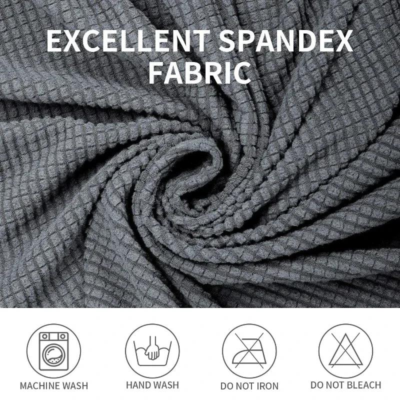 Чехлы для стульев из флиса, эластичные чехлы для сидений с защитой от грязи, съемные чехлы для стульев в столовой, защитные чехлы для мебели