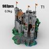 Товар MOC-183513 конструктор из мелких деталей средневековый замок декорация ворота модель здания игрушка