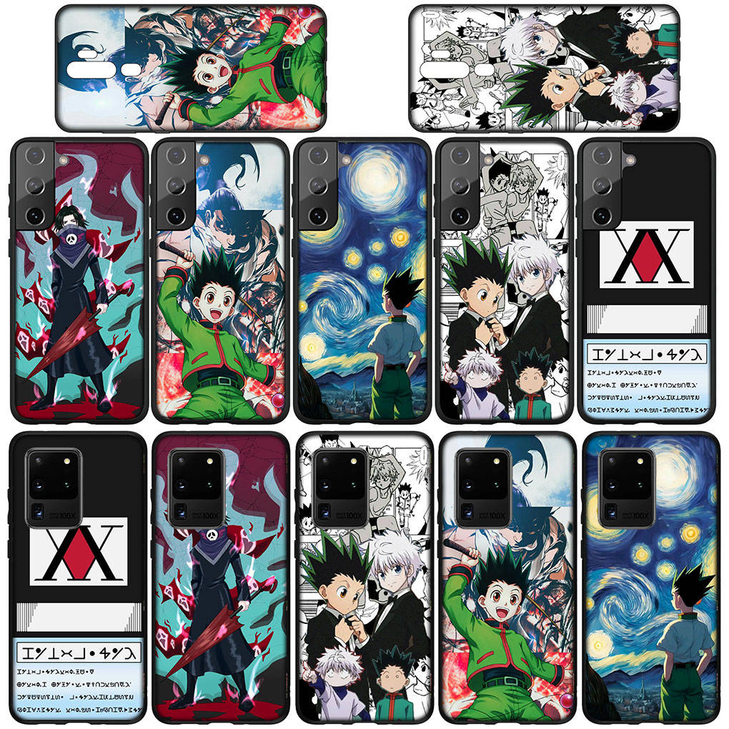 Чехол для телефона Samsung Galaxy S25 S24 S23 iPhone 16 15 Xiaomi Redmi Note 14 13 12 16E 11 Pro Max OPPO Moto Killua Hunter X Hunter Gon Freecss HunterX