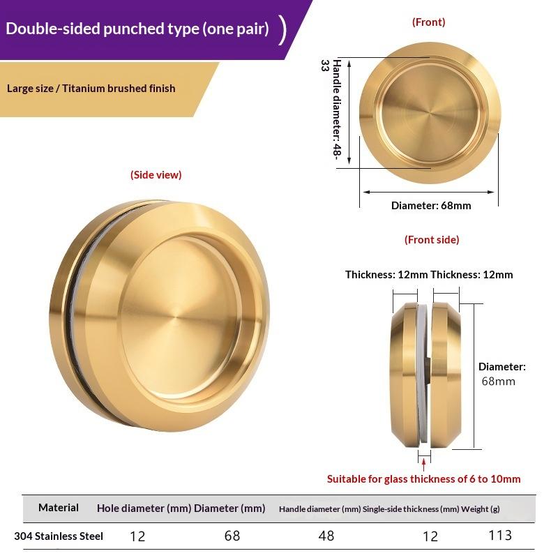 Многофункциональная невидимая дверная ручка из нержавеющей стали, скрытые раздвижные ручки для шкафа, встроенные мебельные ручки, для стеклянных дверей