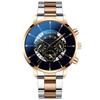 Cross-Border Trendy Men's Geneva Watch with Creative Calendar and Alloy Steel Band (2020)