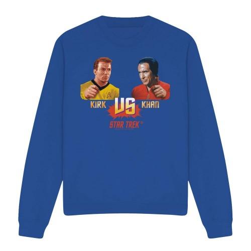 Star Trek Unisex Adult Kirk Vs Khan Sweatshirt