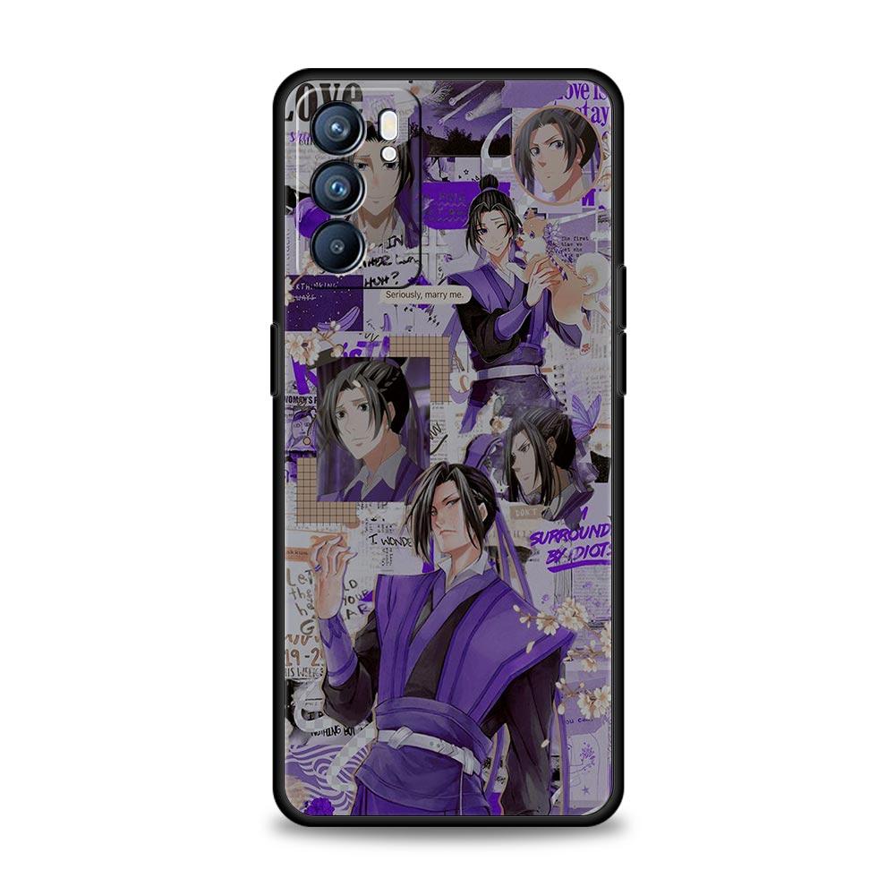 Чехол для телефона MDZS с аниме Mo Dao Zu Shi для Oppo Find X5 A54 A53 A52 A9 2020 A15 A95 A16 A76 A74 A12 Reno7 SE Reno6 Pro 5G