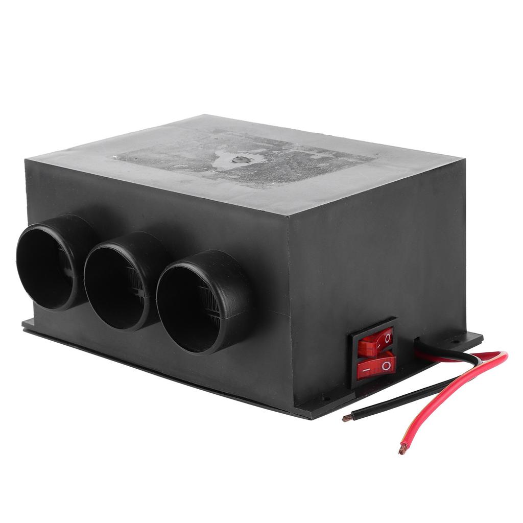 12 В автомобильный обогреватель с 3 отверстиями, портативный зимний обогреватель, обогреватель лобового стекла, удаление запотевания