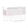 Bedside Hanging Storage Basket Beside Shelf Multipurpose Easy Installation Organizer Metal Rack for