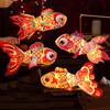 Waterproof New Year Carp Lantern Chinese Style Celebration Lantern  Mid-Autumn Festival