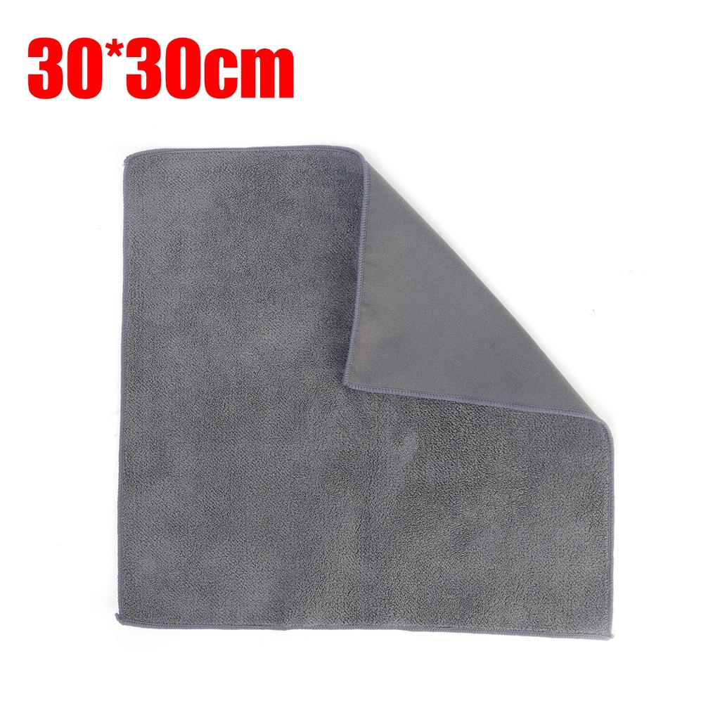 Car Maintenance Towel Deer Skin Velvet Seamless Doublesided Wash Towel Wiping Cloth Super Absorbent No Hair Lose Car Accessories
