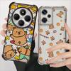 Милый чехол Капибара для Xiaomi Redmi 13C A3X 14C A5 K80 5G A3 K80 Pro Мягкий чехол