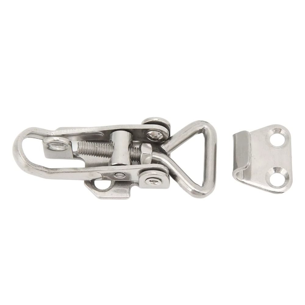 304 Stainless Steel Deck Hasp Lock Quick Clamp Marine Clamp Lock For Boats Yachts Lockers