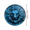 1pc Sculpture Decoration Natural Labradorite Lion Statue Eliminate Negative Energy And Stress Stone Ornament For Parents DIY