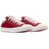 Converse Chuck Taylor All Star Low Гингем Шнурки Женские Кроссовки Красный Дни-вперед Белый A13662C