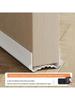 1m Door Bottom Sealing Strip Door Sound Insulation Strip Under The Windscreen Gap Blocking Strip Windproof Dust Strips