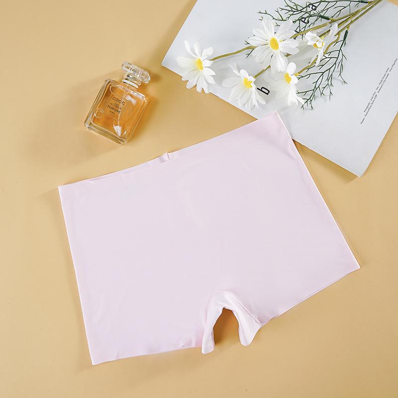 Женские бесшовные боксерские шорты Ice Silk - анти-облучение, летние леггинсы со средней талией