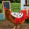 Chicken Saddles Adjustable Hen Apron Waterproof Breathable Chicken Saddle Washable Feather Protector Poultry Farming