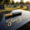 Durable Tombstone Marker Pen Weatherproof Ink for Persistent Gravestone Art