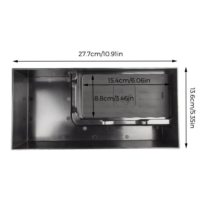 Car Wireless Charging Pad for Lexus ES 300h 350 XV60 2013~2018 Armrest Storage Box Phone Fast Charger Plate Tray 2014 2015 2016