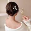 6 шт. Роскошная металлическая U-образная заколка для волос для женщин, простая заколка-клипса, головной убор, ювелирные украшения для волос, аксессуары для свадебной прически