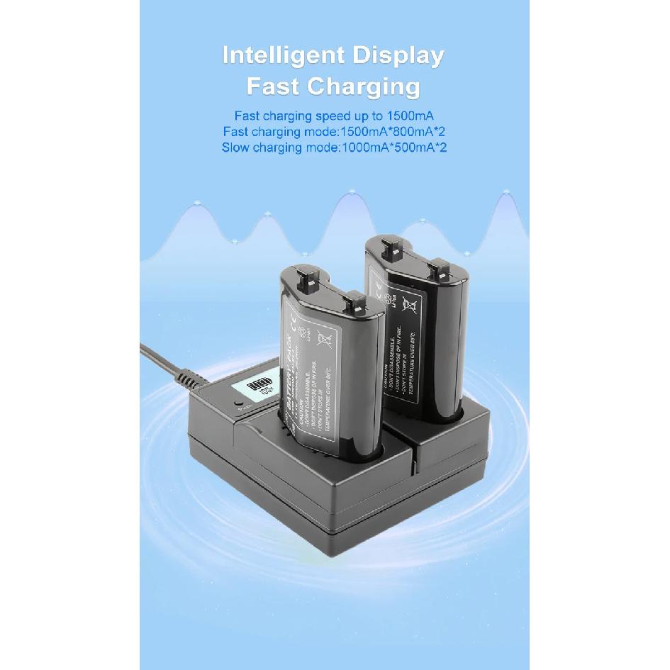 EN-EL4 EN-EL4a Fast LCD Dual Battery Charger For Nikon D2H D2Hs D2X D2Xs D3 D3S F6 MH-21 Cameras