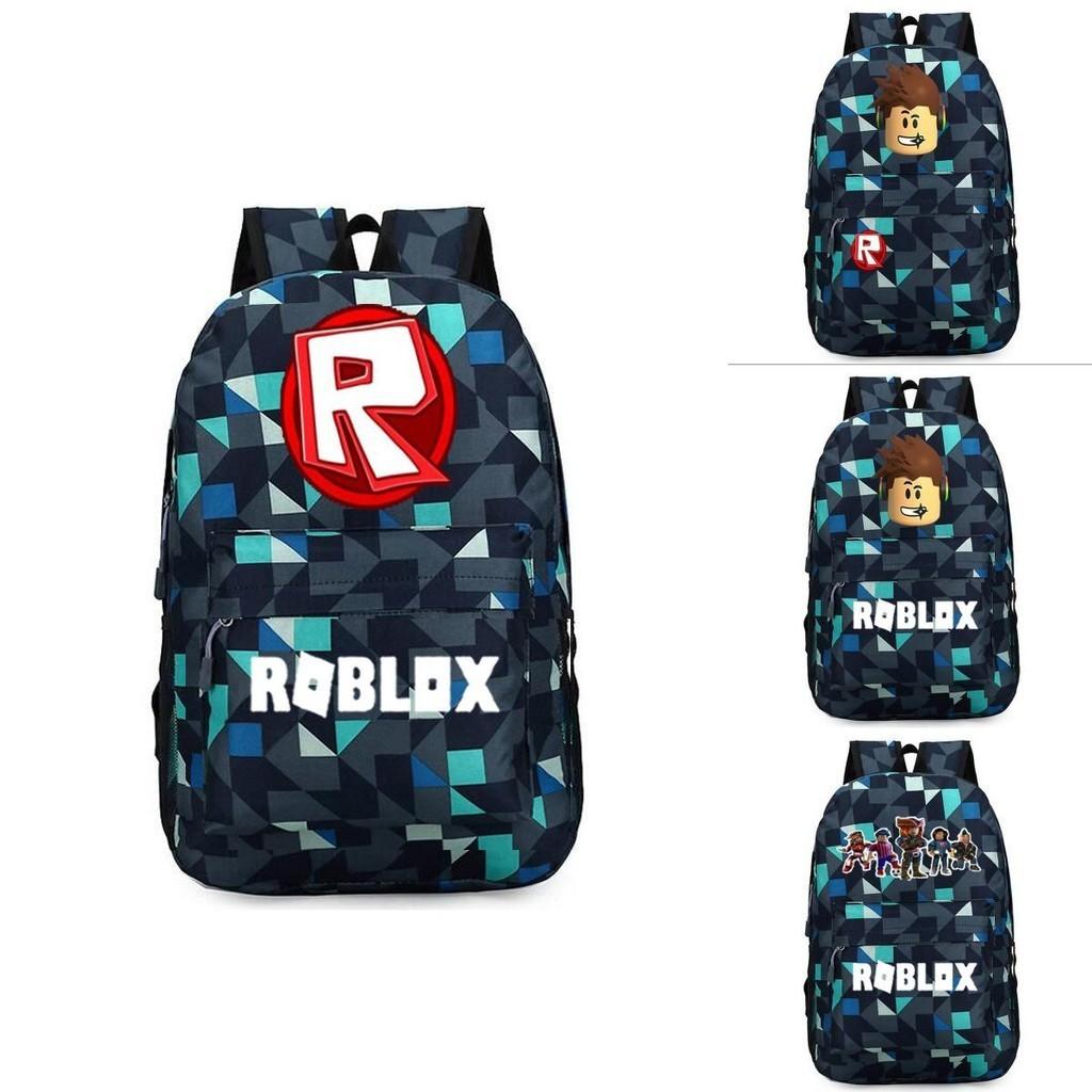 Стильный рюкзак Roblox для детей с ярким мультяшным рисунком и большим объемом