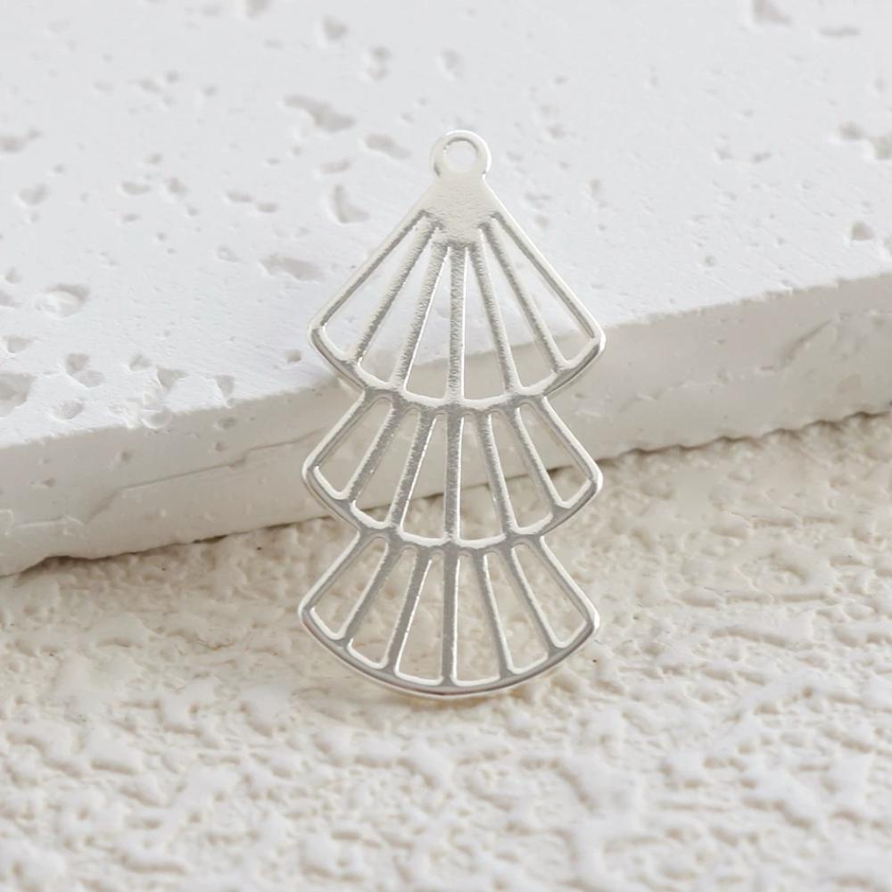Top Loop DIY Jewelry Charms Geometric Shape Hanging Connector DIY Jewelry Kit  Bracelet Making