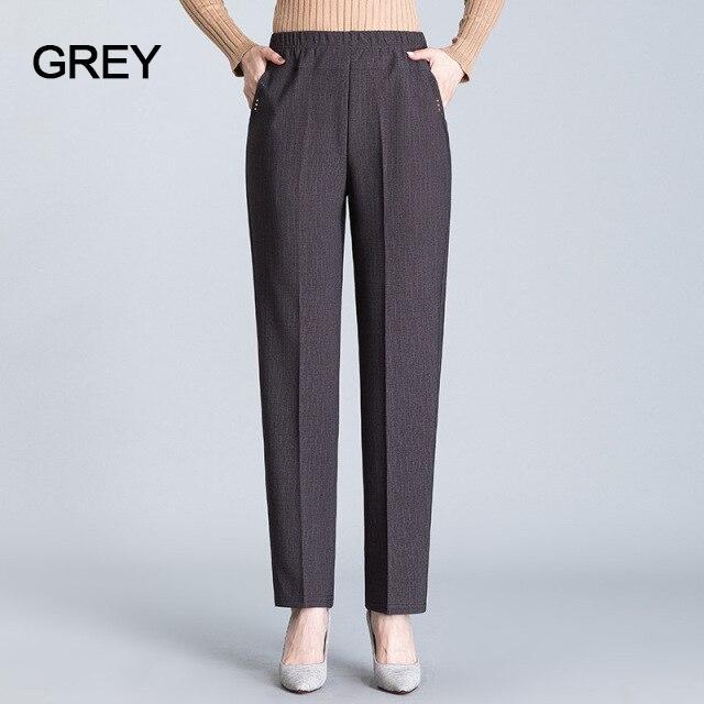 XL-8XL Oversize Casual Pants Women Long Loose Pants Hight Waist Womens New Spring/autumn Trousers Female Stretch Pants