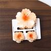 3Pcs/Set Gradient Hawaiian Flower Hair Clip Hibiscus Hair Clips New Hairpin  Summer Hair Accessories