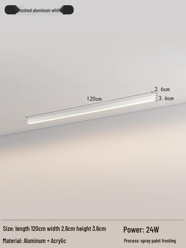 Скандинавская минималистичная светодиодная лента для гостиной, прихожей, спальни и балкона