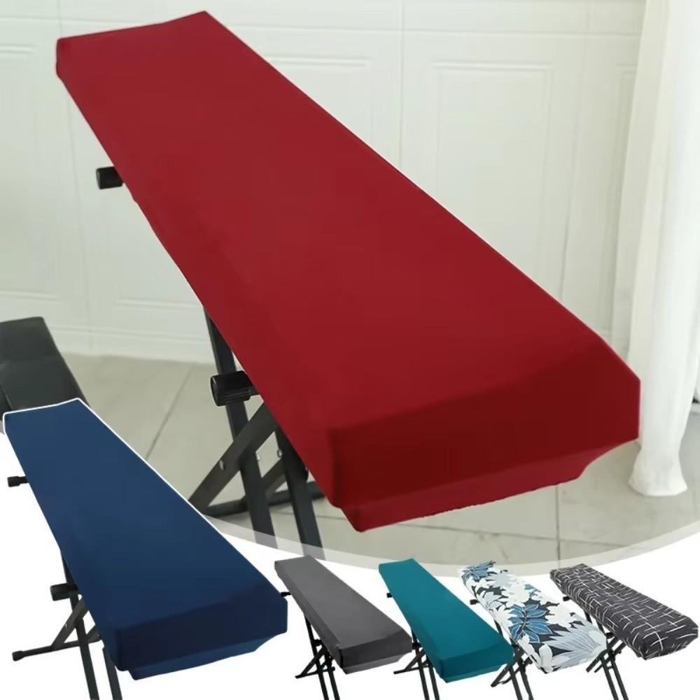 Складная электронная крышка для пианино Эластичный пылезащитный чехол для пианино Новый пылезащитный чехол для клавиатуры пианино