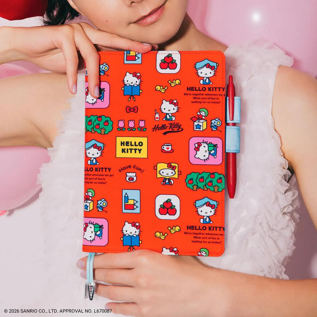 Hobonichi Techo 2027 Hello Kitty Classic Cousin A5 Только обложка Sanrio