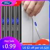 Car Sticker 2025 Hot New 4pcs Car Door Edge Transparent Anti Scratch Protection Strips For Ford Fiesta MK7 MK8 MK5 MK4 MK6 Auto