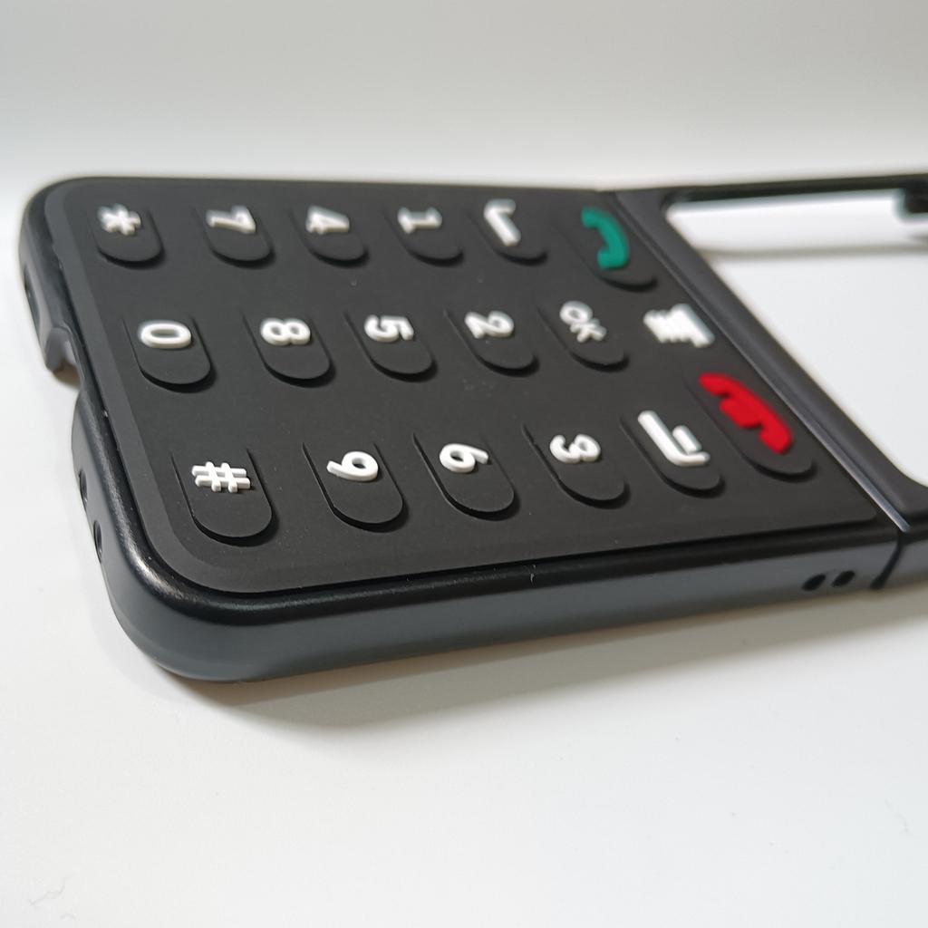 Классический чехол для телефона с 3D милой антенной Game Boy, геймпадом в стиле ретро для Samsung Galaxy Z Flip5 Flip 5 4 3, жесткий пластиковый силиконовый чехол