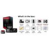 E-ACE 4K Dash Cam 3'' Black Box Car Recorder Support 2K Rear Camera  Pedestrian Detection Night Vision Built-in WIFI/GPS Car Dvr