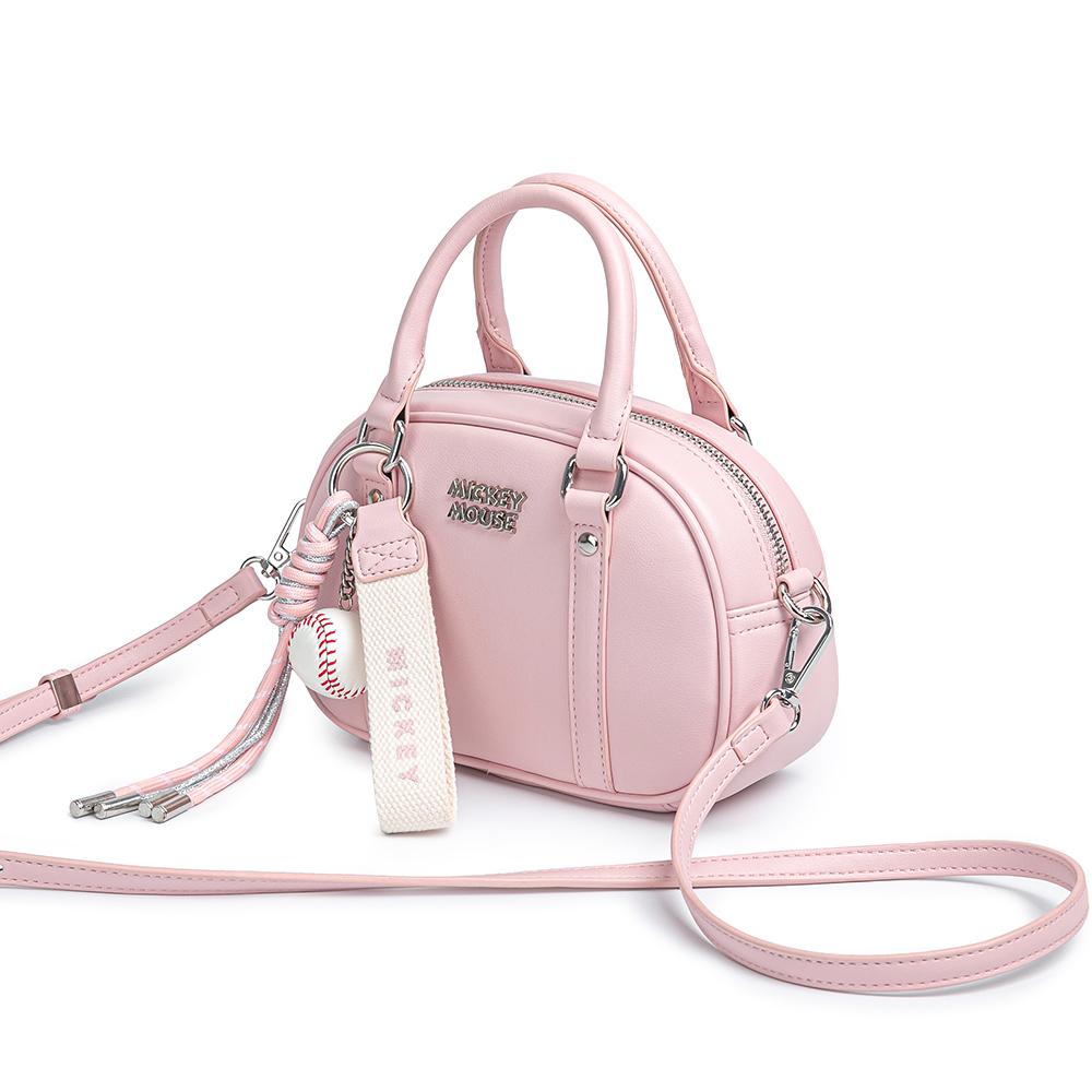 New Disney Mickey Synthetic Leather One Shoulder Crossbody Portable Bag Boston Bag Women's Multicolor BMK-72752