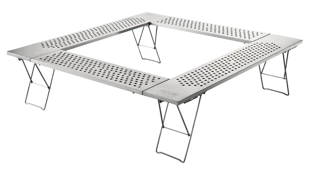 COLEMAN Стол с камином 2000010397