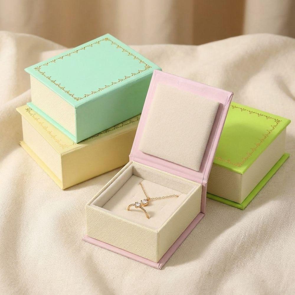 with Sponge Earrings Ring Necklace Holder Portable Travel Jewelry Box Travel Jewelry Holder
