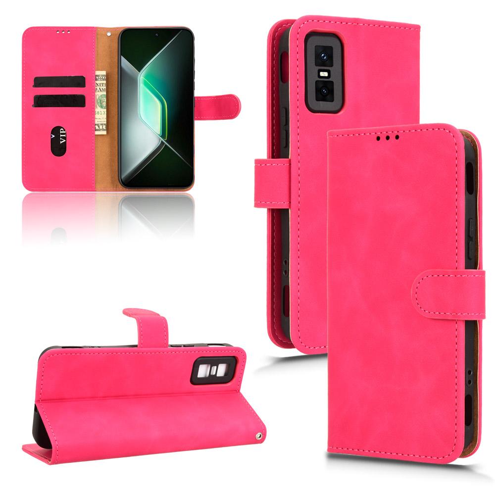 Для Infinix GT 30 Pro 5G Кожаный чехол с эффектом кожи Противоударный Чехол-книжка с кошельком