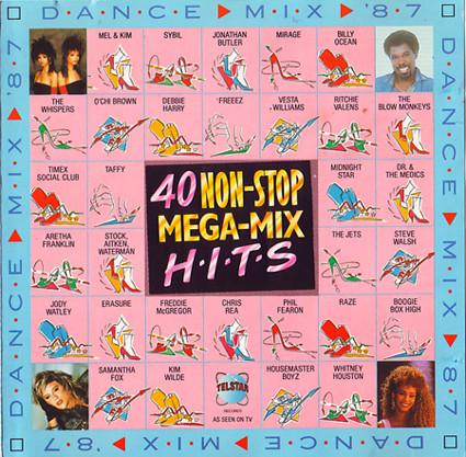 CD РАЗНЫЕ - Танцуй ? Смешать? '87 - 40 Non-Stop Meg TCD2314 Telstar 1987 Великобритания Танцевальная и электронная музыка Б/у