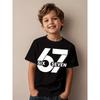 Italian Bad Math Joke T-shirt Fun Casual Short Sleeve Round Neck Top Summer Comfortable Children's T-shirt