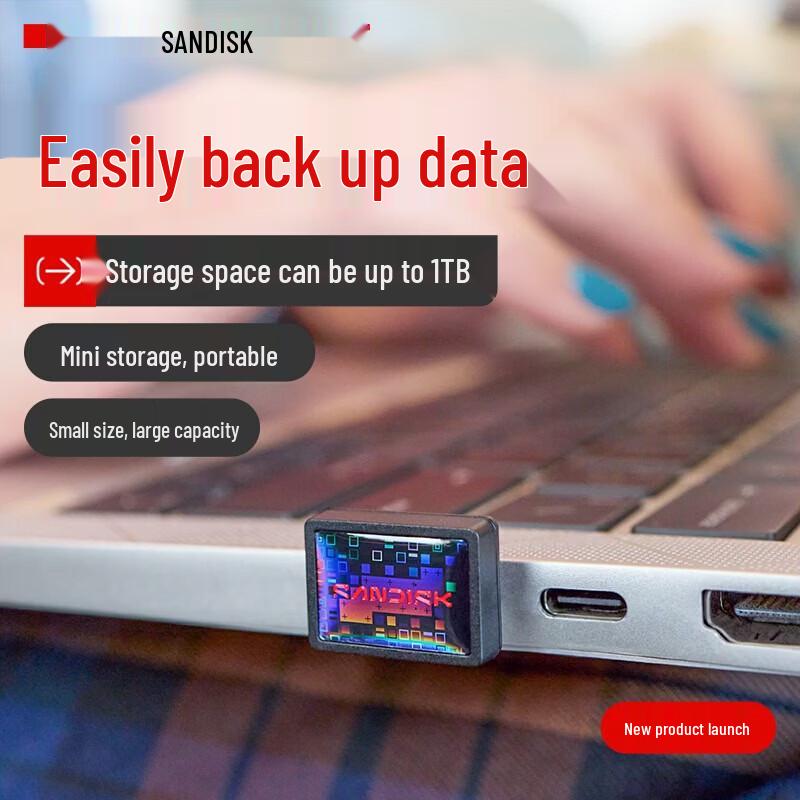 SanDisk USB-накопитель CZ530 256 ГБ Type-C USB 3.2