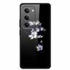 Glass Back Cover For Xiaomi Redmi 15 4G Cartoon Cute Soft Bumper Hard Tempered Glass Case For Xiaomi Redmi 15 5G Case 6.9" Shell