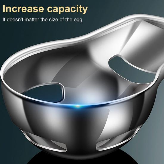 Stainless Steel Egg Yolk Separator Professional Grade Baking Tool with Hanging Hook Precision Filter Kitchen Gadget