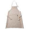 Подарок для фартука Таблиер Нагрудник Кулинария Кулинария Кухня Бежевый Натуральный Лен Конопля Логотип Подлинный Женский Бренд Рождество Хэллоуин День [Упакованный]